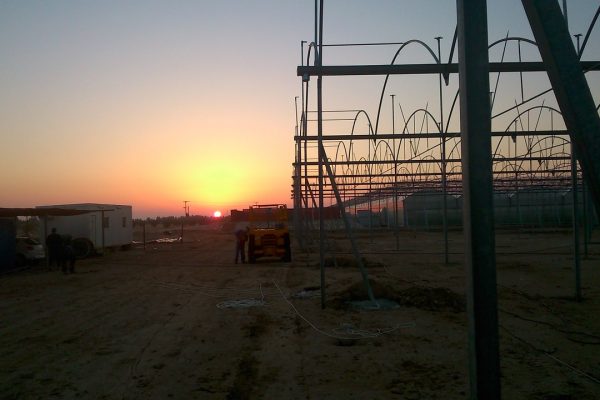 Diseño y construcción de invernaderos túnel